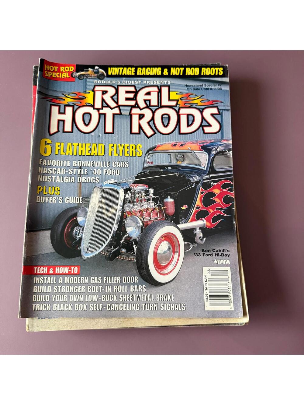 Vintage Hot Rodder Chevy Auto Magazine Custom Rodder B2